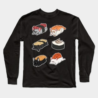 French Bulldog Sushi Rolls Frenchie Gift Long Sleeve T-Shirt